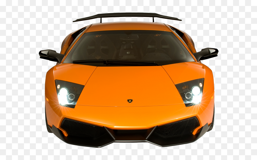 Lamborghini Murcielago Sv Front, HD Png Download - lamborghini png