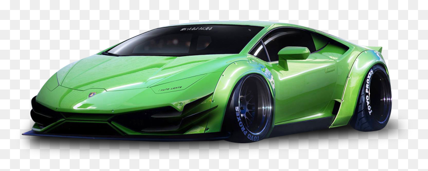 Wide Body Sports Cars, HD Png Download - lamborghini png