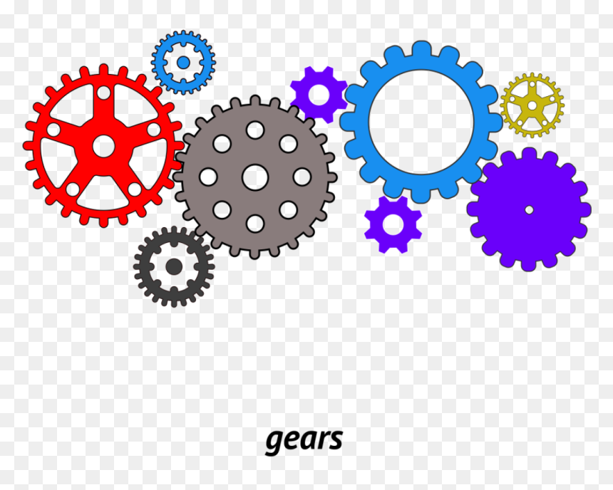 Circle, HD Png Download - gears png
