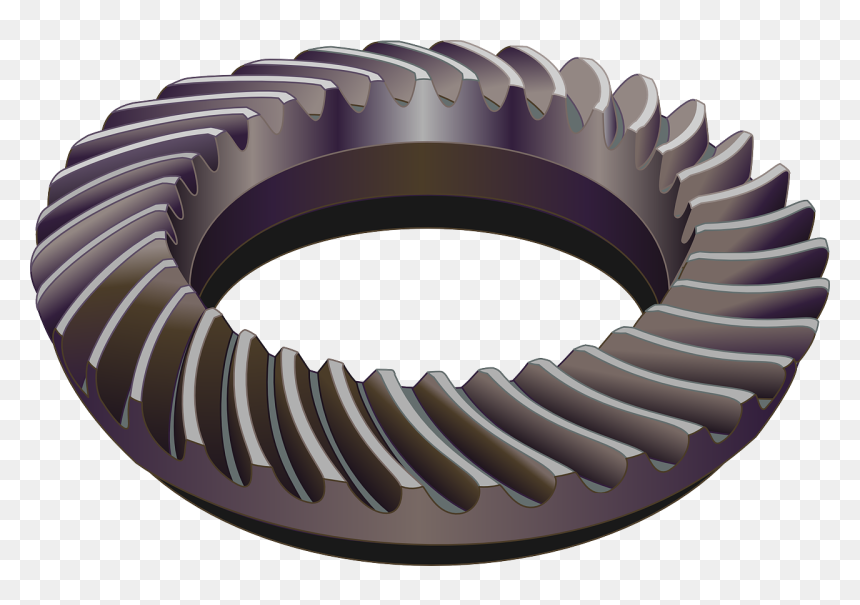 Spiral Bevel Gears, HD Png Download - gears png