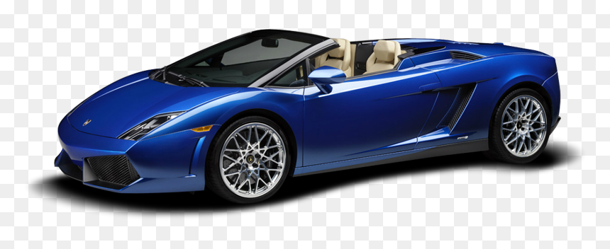 Lamborghini Gallardo Convertible Blue, HD Png Download - lamborghini png