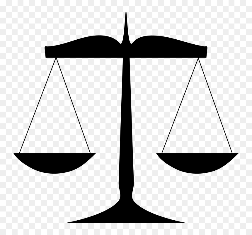 Scales Of Justice Clip Art, HD Png Download - scale png