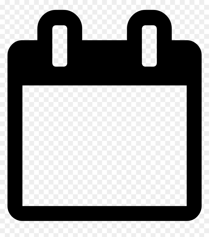 Calendar Icon Png, Transparent Png - snapchat icon png