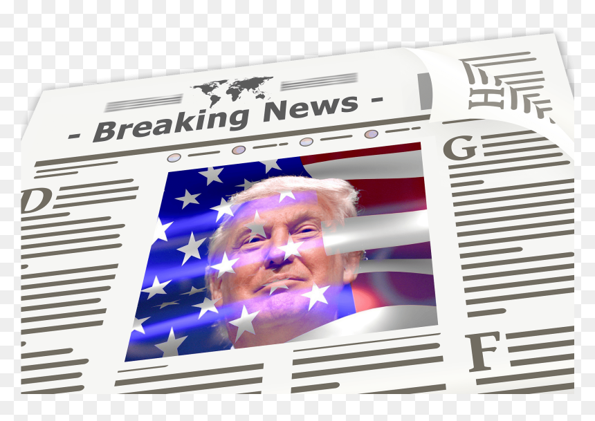 Nyheder Avis, HD Png Download - trump hair png