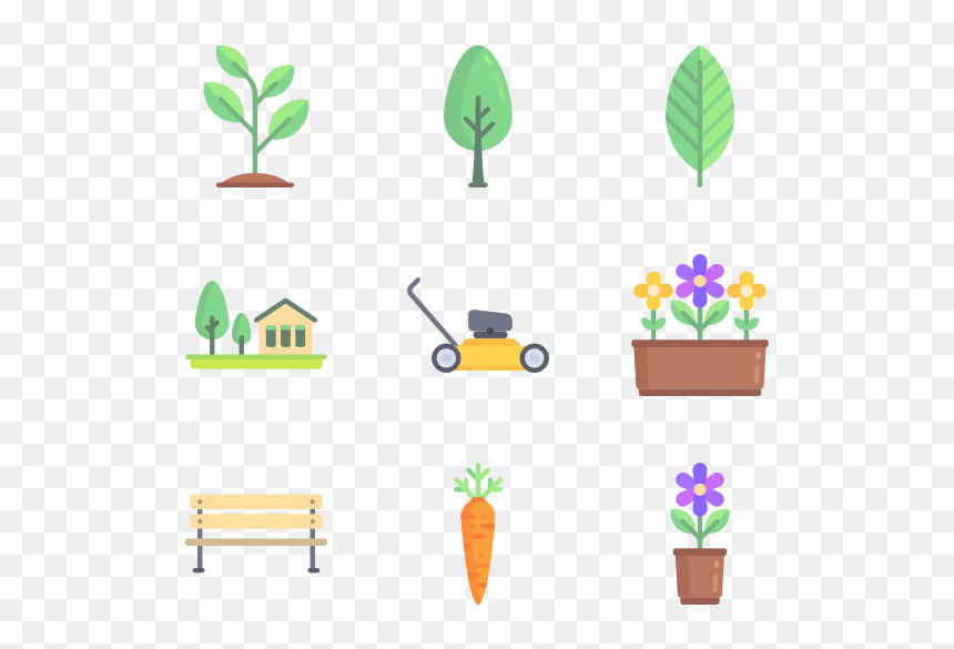 Gardening Icon With Transparent Background, HD Png Download - garden png