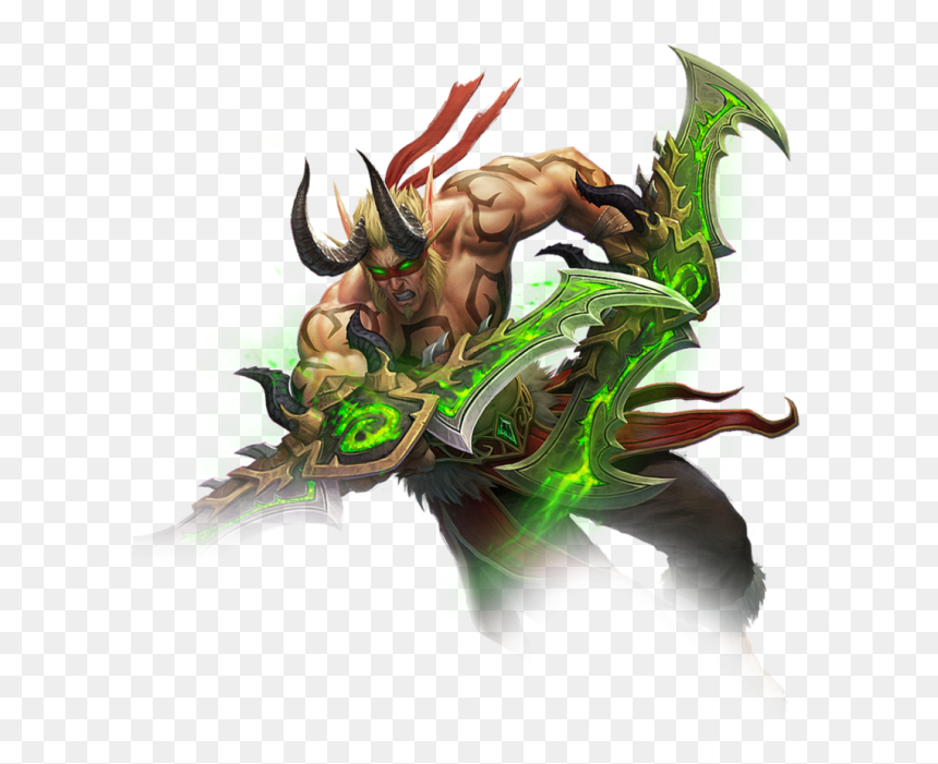 World Of Warcraft Demon Hunter Png, Transparent Png - demon png