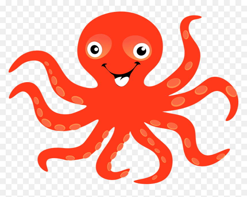 Octopus Clipart Silhouette, HD Png Download - octopus png