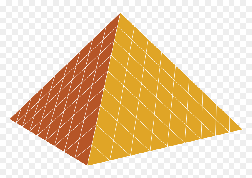Louvre Museum Clip Art, HD Png Download - pyramid png
