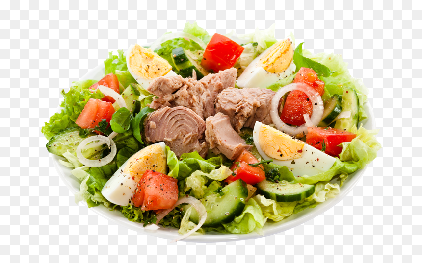 Zeleninový Salát S Tuňákem, HD Png Download - salad png