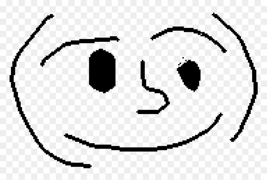 Line Art, HD Png Download - lenny face png