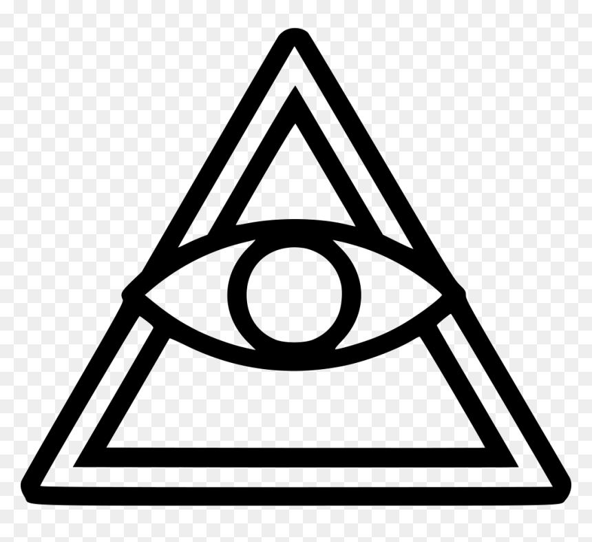All Seeing Eye Transparent, HD Png Download - pyramid png