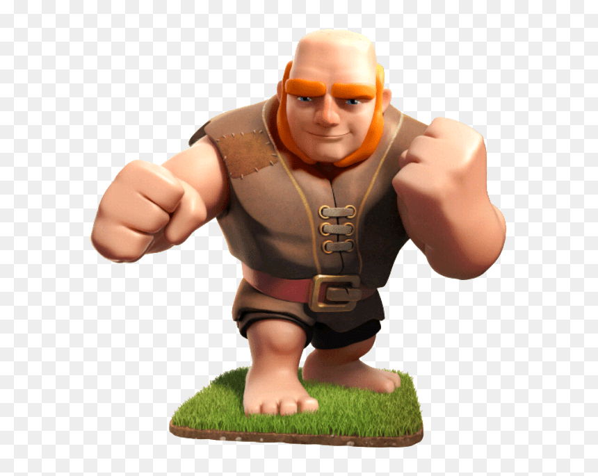 Coc Giant, HD Png Download - clash royale png