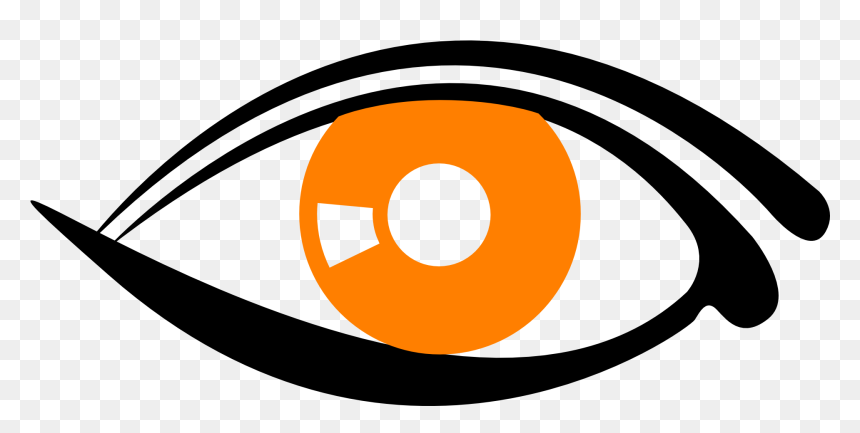 Eye Black And White Clipart Png, Transparent Png - eyeball png