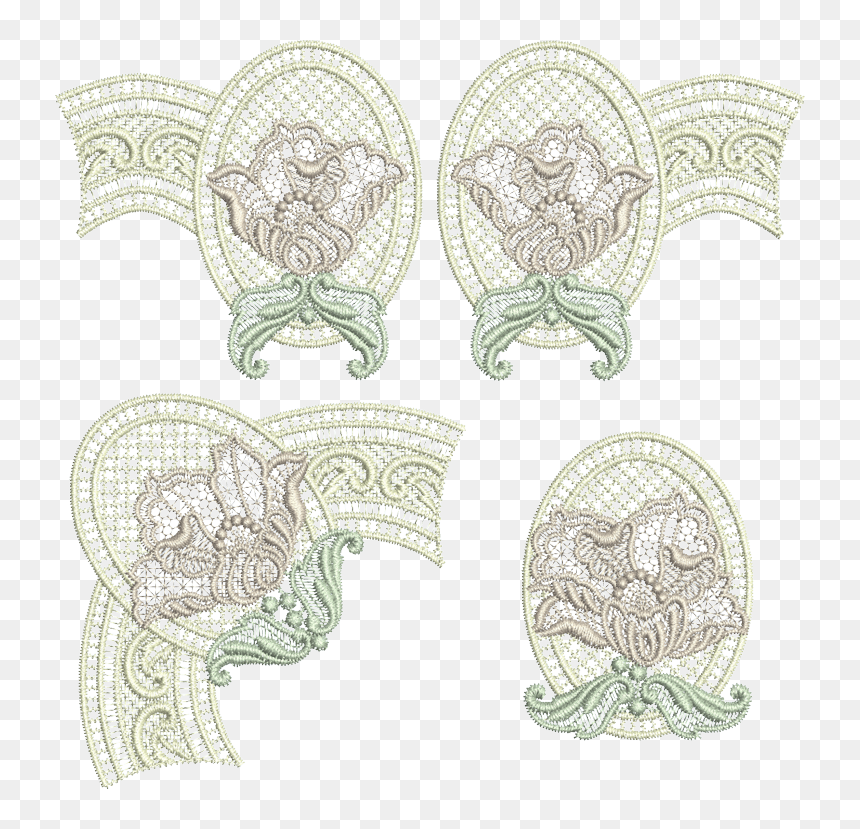 Drawing, HD Png Download - lace border png