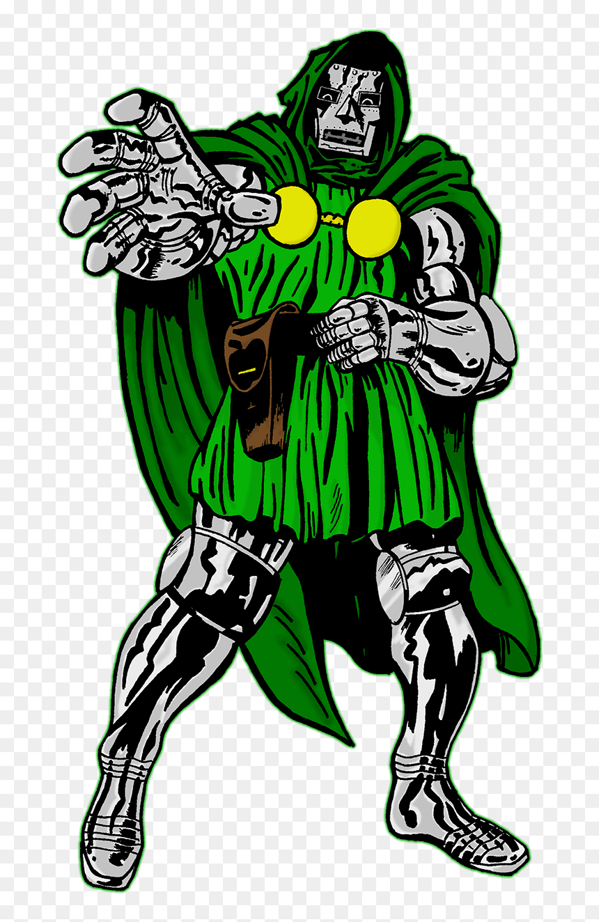 Dr Doom Jack Kirby, HD Png Download - vintage png