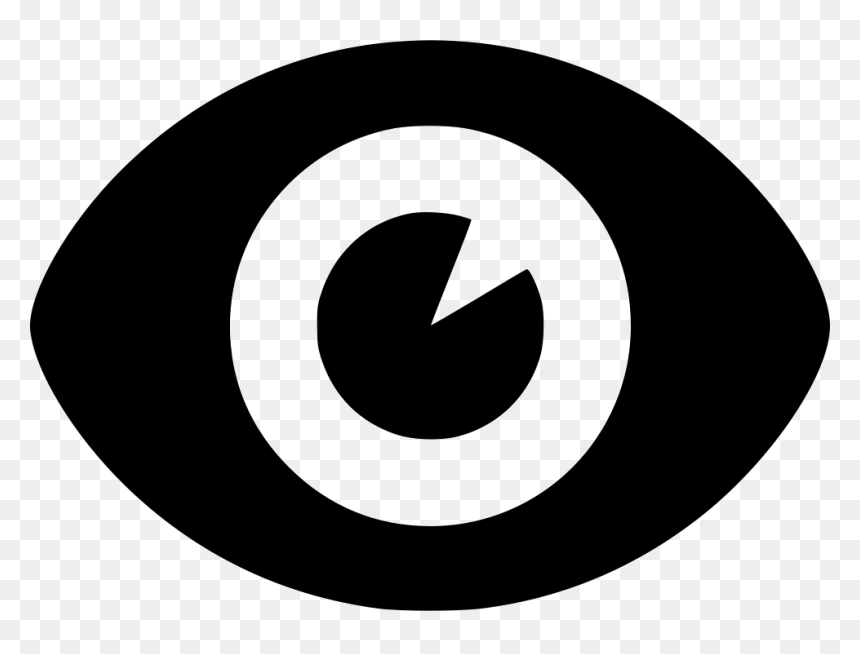 Black Instagram Transparent Icon, HD Png Download - eyeball png