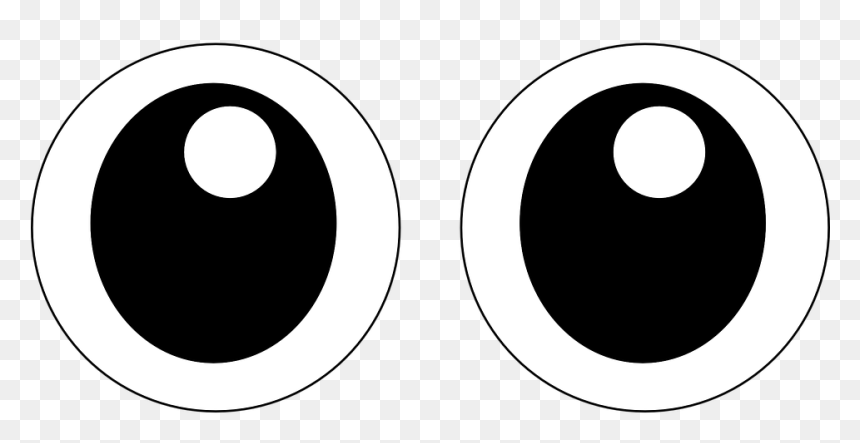 Big Eyes Clip Art, HD Png Download - eyeball png