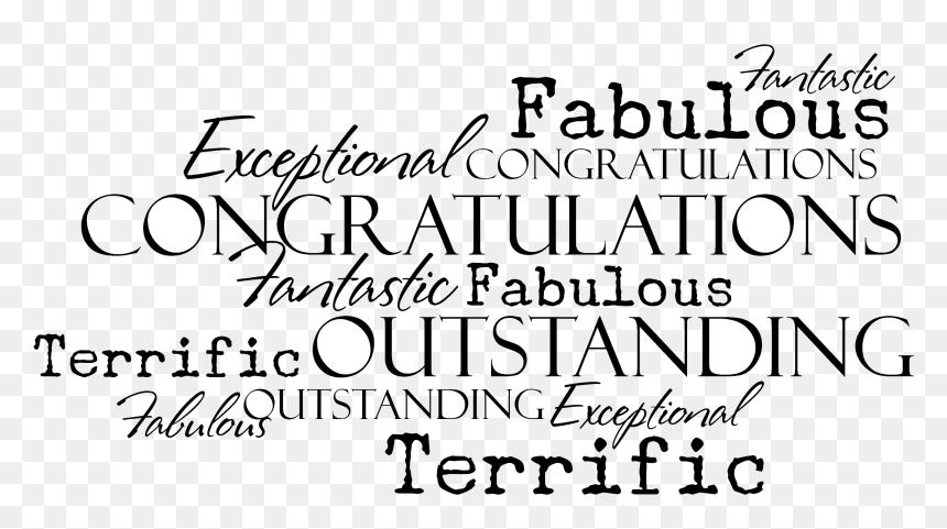 Calligraphy, HD Png Download - congratulations png