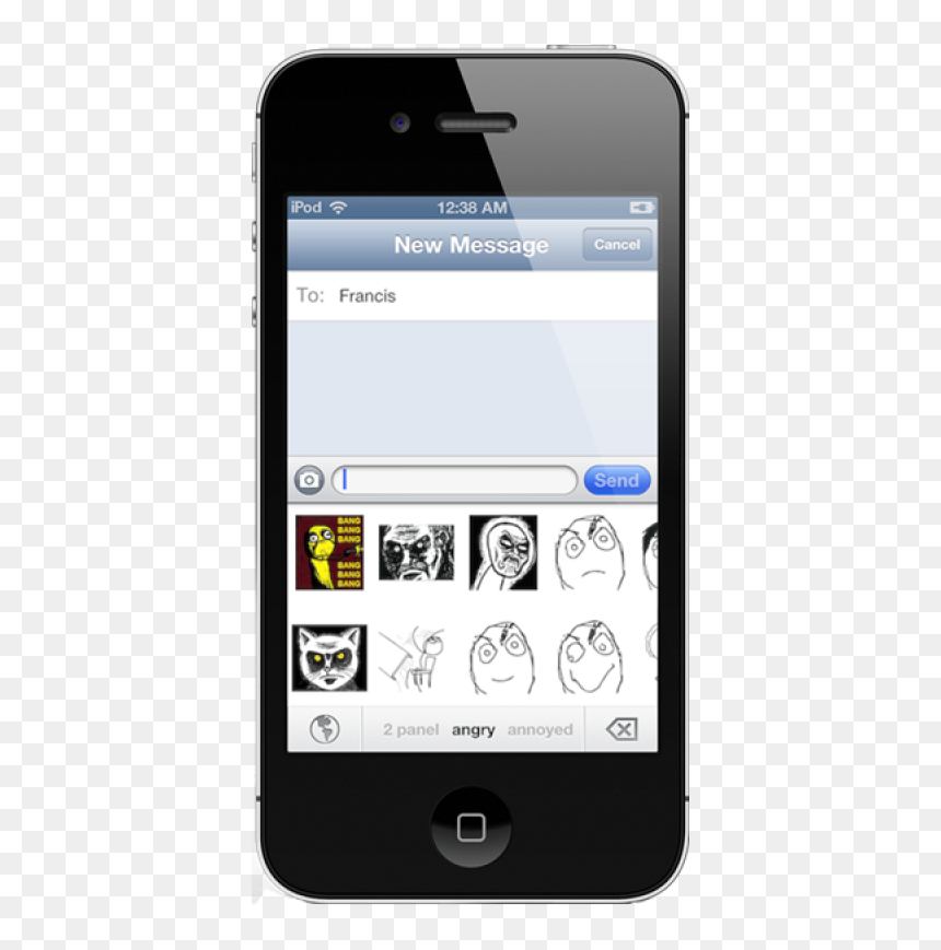 Swype For Iphone, HD Png Download - spongegar png