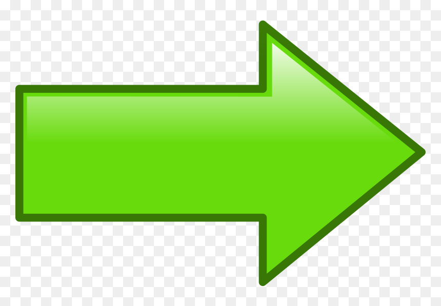 Clip Art Green Arrow, HD Png Download - green arrow png