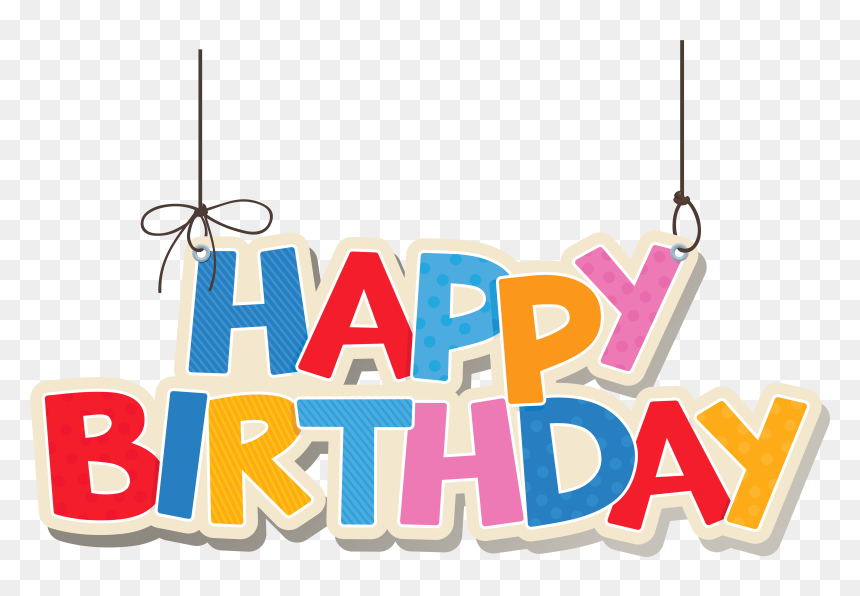 Happy Birthday Banner Clipart, HD Png Download - happy png