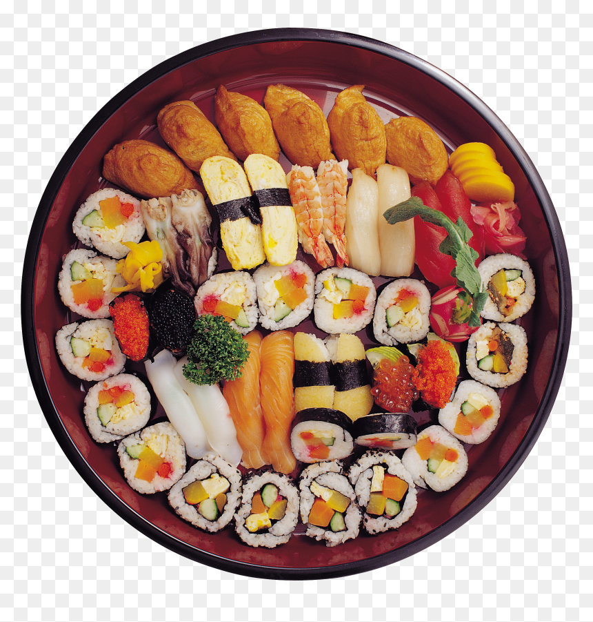 Роллы Сверху Png, Transparent Png - sushi png