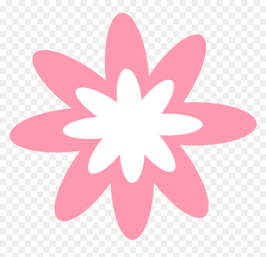 Pink Flower Clipart Png, Transparent Png - burst png
