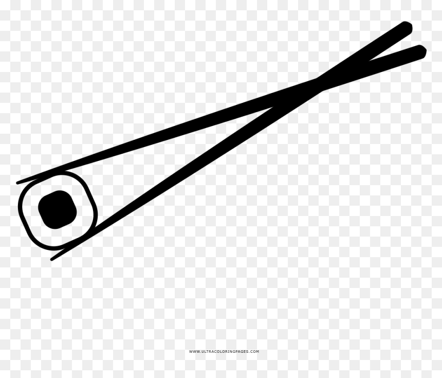 Line Art, HD Png Download - sushi png