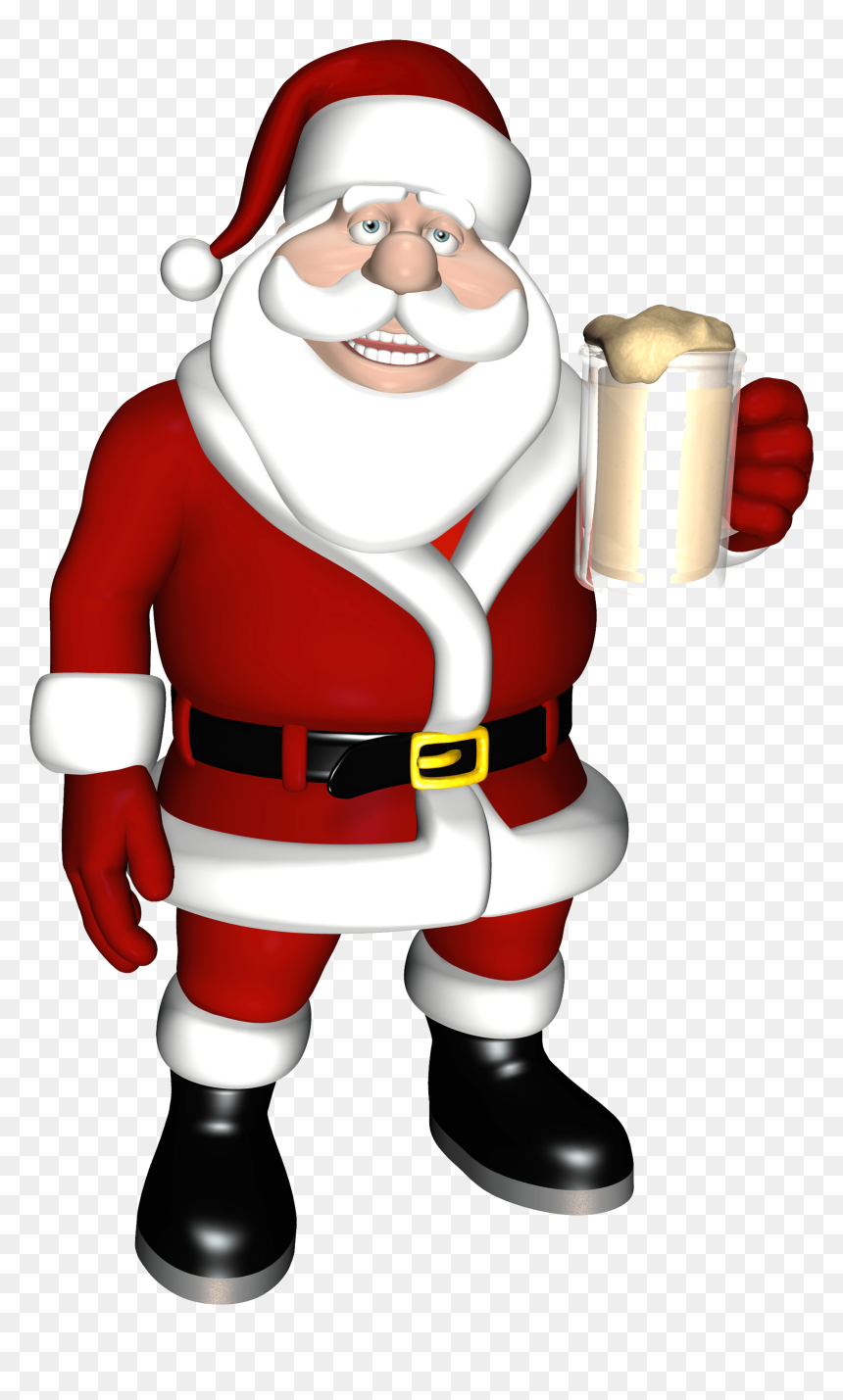 Beer, HD Png Download - santa beard png