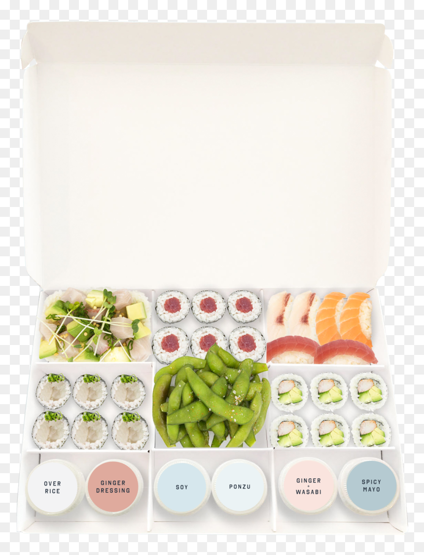 Box, HD Png Download - sushi png