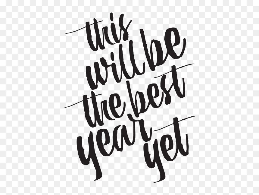 Best Year Yet Chalk Couture, HD Png Download - chalkboard png