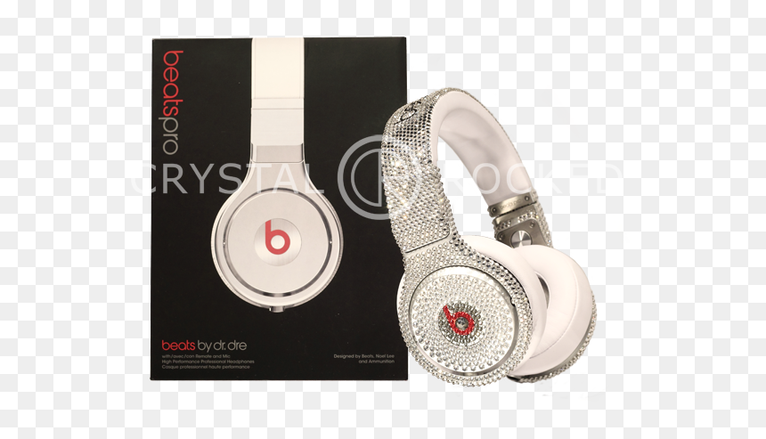 Crystal Headset Beats By Dre, HD Png Download - beats by dre png