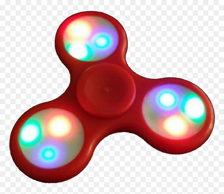 Transparent Fidget Spinner Transparent Png - Led Fidget Spinner Transparent, Png Download - fidget spinners png