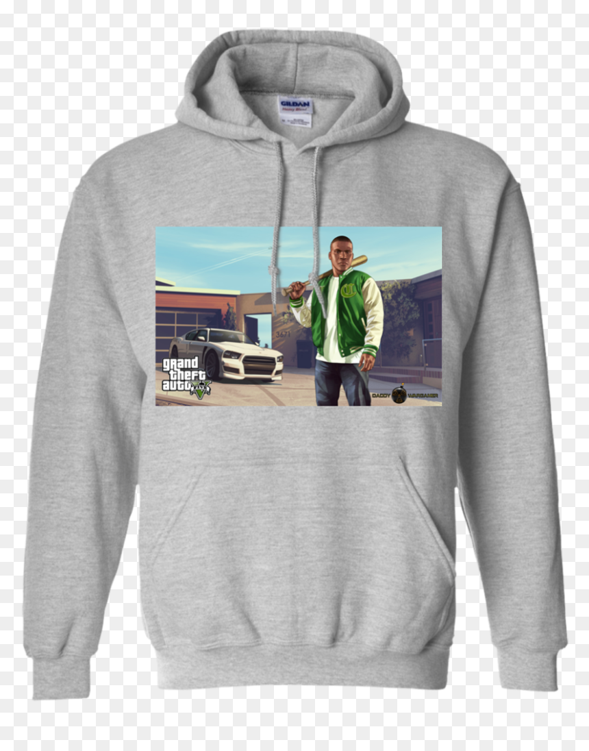 Hoodie Left Chest Logo, HD Png Download - gta v.png