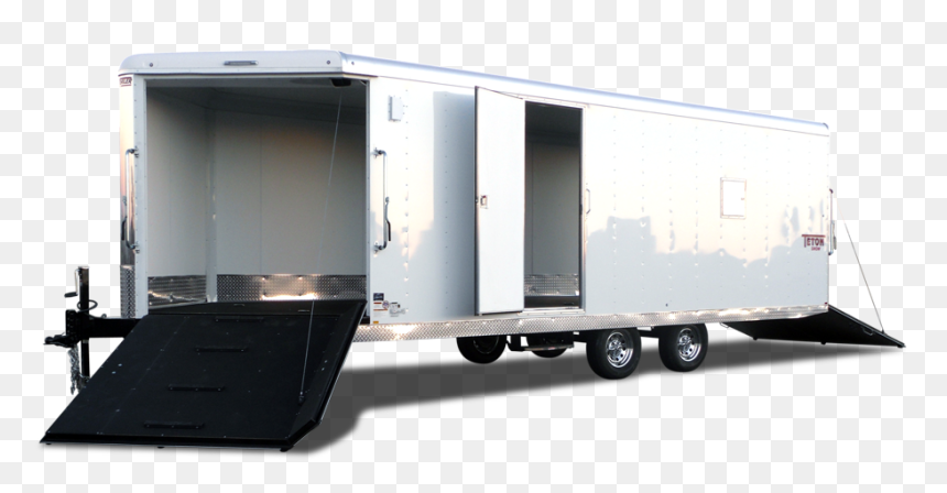 Xtreme Snowmobile Trailers - 20 Foot Enclosed Snowmobile Trailer, HD Png Download - snowmobile png