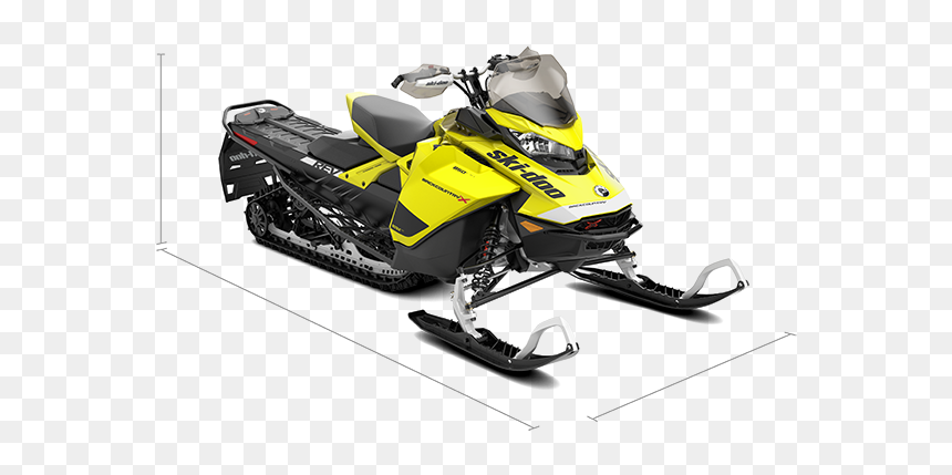 2019 Ski Doo Backcountry X, HD Png Download - snowmobile png