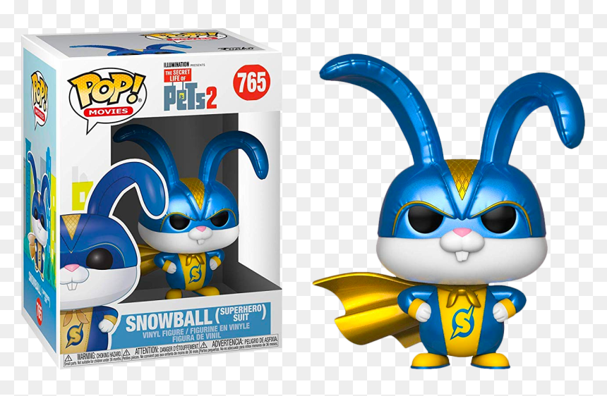The Secret Life Of Pets - Snowball The Secret Life Of Pets2, HD Png Download - snow ball png