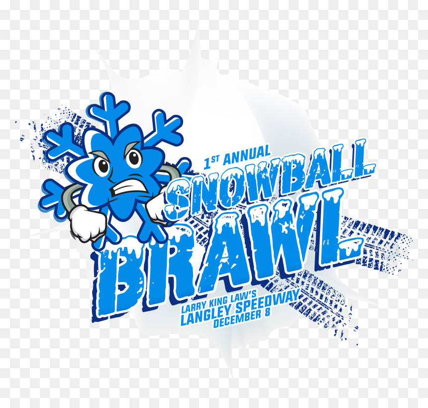 Brawl Larry King Law Transparent Background - Graphic Design, HD Png Download - snow ball png
