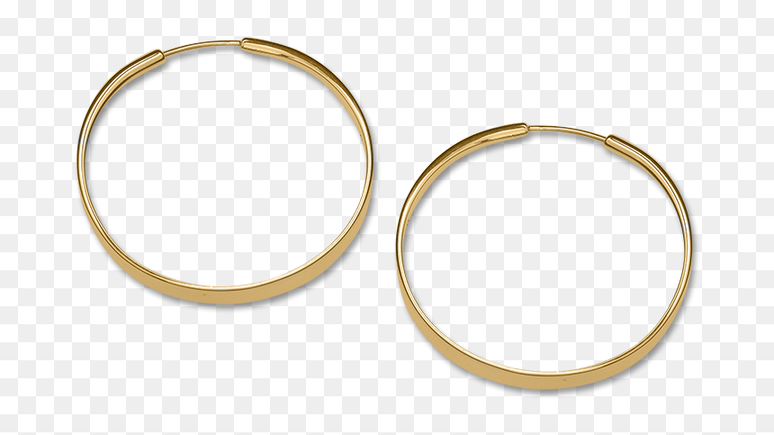 Thumb Image - Earrings, HD Png Download - hoop earring png