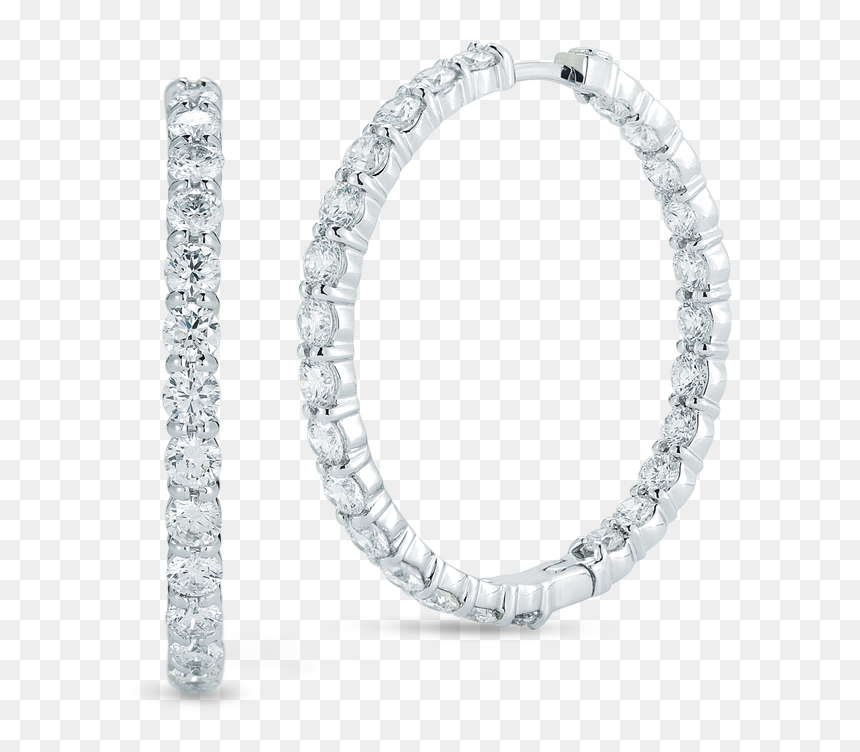 Body Jewelry, HD Png Download - hoop earring png