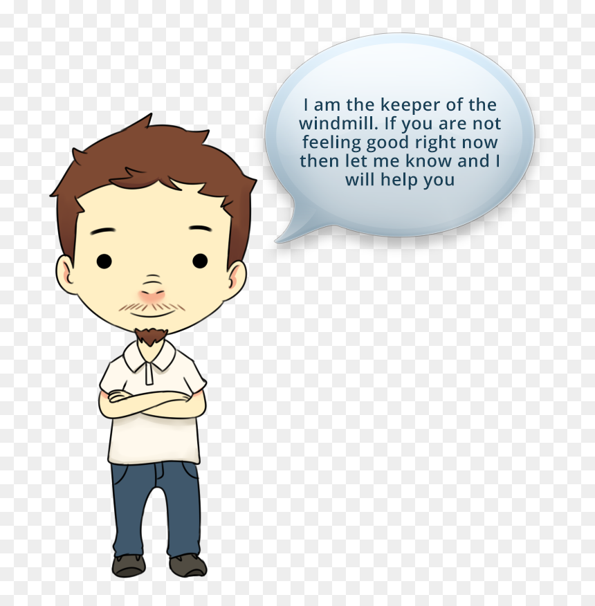 Kasper - Worry Feeling Cartoon, HD Png Download - worried png