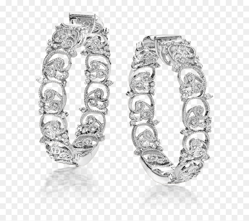 Body Jewelry, HD Png Download - hoop earring png