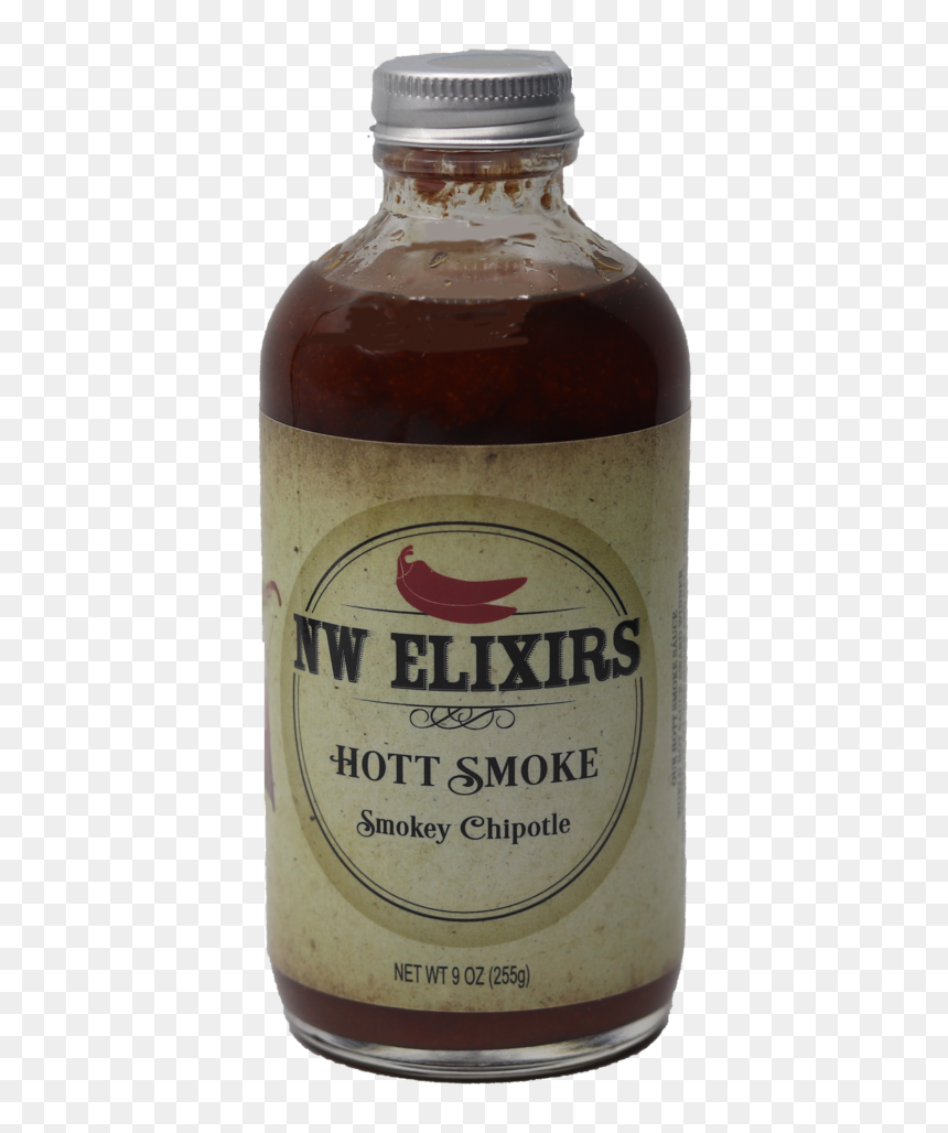 Transsmokenewlabel - Glass Bottle, HD Png Download - smokey png