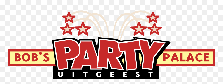 Bob"s Party Palace Logo Png Transparent - Bobs Party Palace, Png Download - party vector png