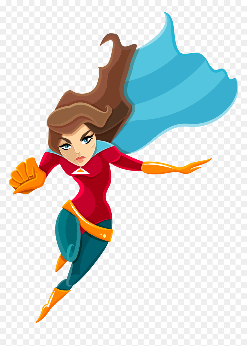 Third Party Databases - Vector Superwoman Icon, HD Png Download - party vector png