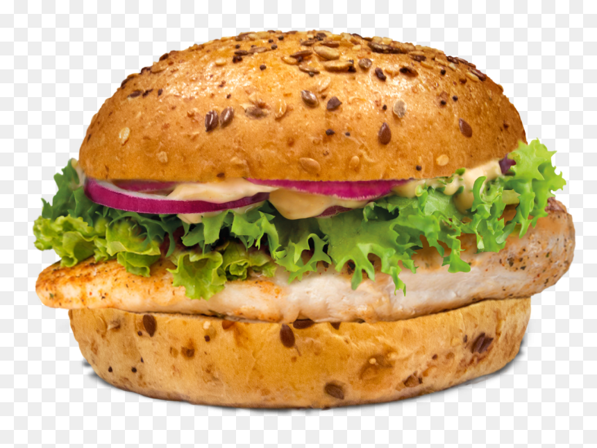 Grilled Chicken Patty Sandwich, HD Png Download - sandwiches png