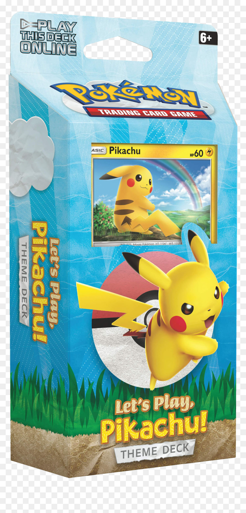 Let's Play Eevee Theme Deck, HD Png Download - pokemon pikachu png
