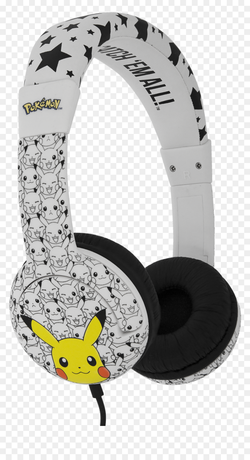 Pk0602 1 - Pikachu Headphones, HD Png Download - pokemon pikachu png