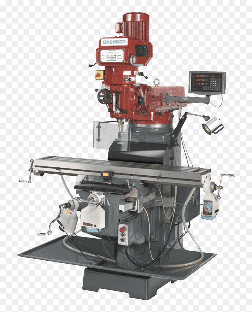 Main View Brenner Turret Mill - Milling, HD Png Download - turret png
