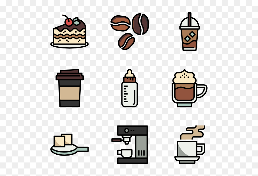 Coffee Vector Png, Transparent Png - coffee shop png
